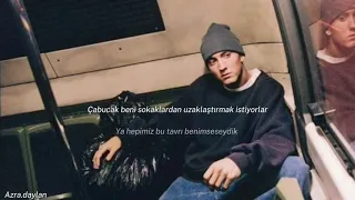 Eminem - sing for the moment (speed up) X nobody believes in you (Türkçe çeviri)