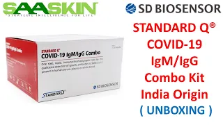 SD STANDARD Q COVID-19 IgM/IgG Combo Test Kit  | Antibody Rapid Test