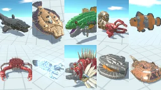 Small Water Creatures Competition Animal Revolt Battle Simulator