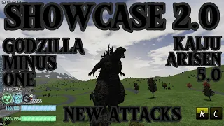 NEW ATTACKS FOR MINUS ONE GODZILLA!! SHOWCASE 2.0 in KA | Kaiju Arisen 5.0