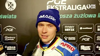 Emil Sajfutdinow po meczu Cellfast Wilki Krosno - Apator Toruń (50:40)