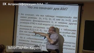 Симметрии в астрологических картах, астрологические модели. Мхитарян Карен