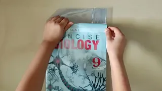 How to cover a book using transparent sheet
