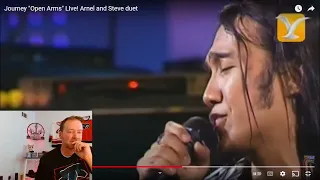 50 YEARS TOURING - OPEN ARMS - STEVE PERRY AND ARNEL PINEDA DUET - REACTION