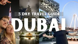 Dubai Travel Planning Made Easy | 5 Day Travel Itinerary 🇦🇪