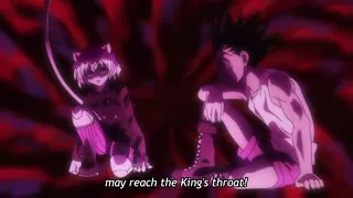 Hunter x Hunter [ ハンター×ハンター]  限界に達した力を制御できなくなったゴン    - 最高の瞬間