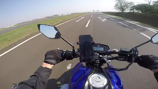 500KM COM A FZ25 EM 1 DIA// ALERTA SOBRE ESCAPAMENTO ESPORTIVO