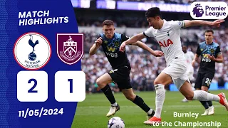 ⚪Tottenham vs Burnley (2-1) Highlights: GOALS Porro & Van de Ven Comeback ! Premier League 2023/24