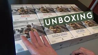 Unboxing the 1/12 scale Crazy Figure US Army Rangers "Operation Overlord" action figures