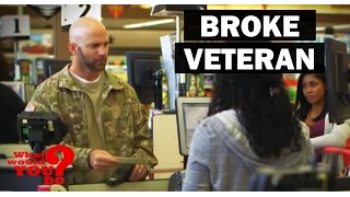 Veteran Can't Pay For Baby Food | What Would You Do? | WWYD