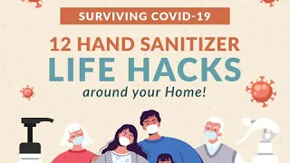 12 Life Hacks for Your Hand Sanitizer!