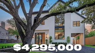 TOUR A 4.3M CUSTOM HOME | TEXAS REAL ESTATE | HOUSTON | RIVER OAKS