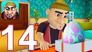 Scary Robber Home Clash - Gameplay Walkthrough Part 14 - 2 Easter Levels (iOS, Android)