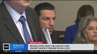 Boston prosecutors drop assault case against Bruins forward Milan Lucic