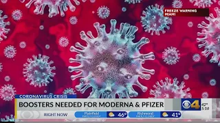 Booster shots will be needed for both Moderna and Pfizer vaccines