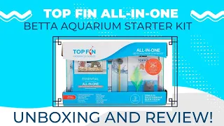 Top Fin All In One Betta Tank Kit Unboxing and Review!