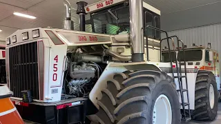 Last Big Bud Tractor ever built . Big Bud tractor. One of a kind.