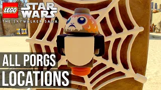 Porg Patrol (Galaxy Challenge) (All Displaced Porg Locations) - LEGO Star Wars The Skywalker Saga