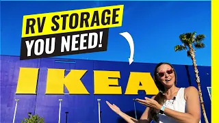 RV Storage! 11 Must Haves From IKEA for RV Living (RV Organization)