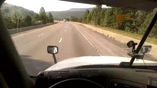 Snub Braking Technique Down Monteagle Hill