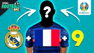 GUESS THE PLAYER: CLUB + NATIONALITY + JERSEY NUMBER - EURO EDITION | QUIZ FOOTBALL 2021