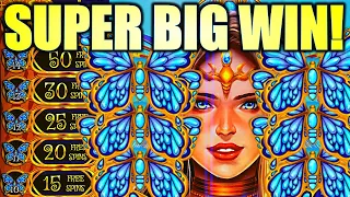 ★SUPER BIG WIN!★ HUGE BONUS! BUTTERFLY RISE (ULTIMATE RISE) Slot Machine (AGS)