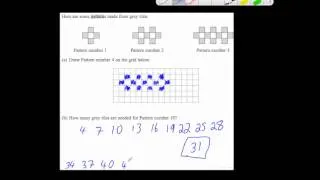 Sequences: Patterns - Corbettmaths