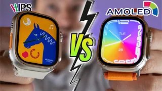 HK8 Pro Max Full Review VS ALL Other Fake Watch Ultras (AMOLED vs IPS)