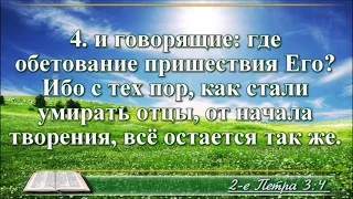 ВидеоБиблия Второе послание Петра читает Бондаренко