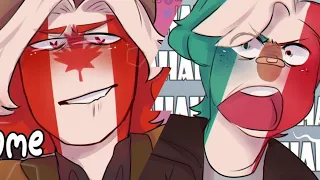 Canada and Mexico ||Comic  countryhumans fandub || for Hoody