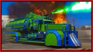 GTA 5 Roleplay - I Destroy Every Cop In This Mega Truck | RedlineRP