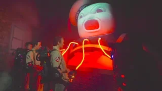Ghostbusters maze at Halloween Horror Nights Universal Studios Hollywood