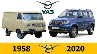 🔴Эволюция УАЗ|UAZ Evolution|Все модели УАЗ (1958-2020)Эволюция#10