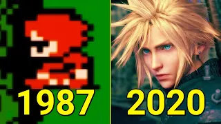 Evolution of Final Fantasy Games 1987-2020