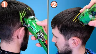 Как подстричь мужские волосы машинкой для стрижки