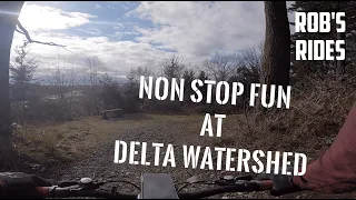 TrailForks Route - Non Stop & Shed Line | Delta Watershed