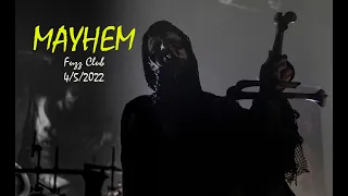 MAYHEM – freezing moon @Fuzz Club (Athens, May 4, 2022)