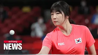S. Korean table tennis player advances to final at Tokyo 2020 Paralympics