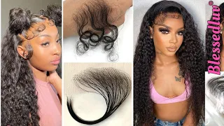 NEW ✅ HD Baby Hair Edge p1, Realistic Lace Baby Hairs For Lace Front Wigs, Closure Wigs, frontal Wig