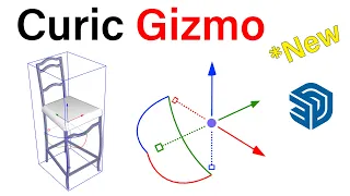 New Curic Gizmo Plugin For SketchUp