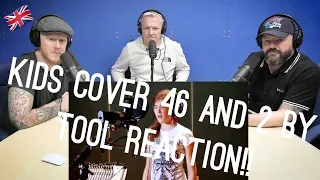 Kids Cover 46 and 2 by Tool REACTION!! | OFFICE BLOKES REACT!!