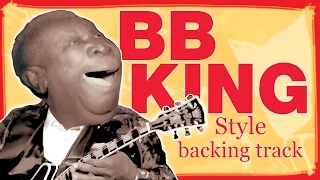 BB KING Style Blues Backing Track in A