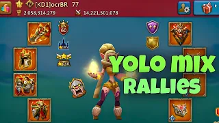 Lords Mobile - ocrBR yoloing TARGETS online. can we burn them or capped?