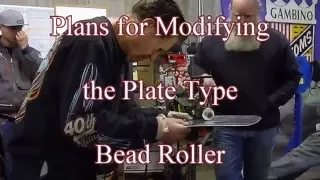 Bead Roller Modification Plans