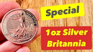 A very special 2023 1oz Silver Britannia Coin from the Royal Mint