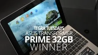 Transformer Prime + Keyboard Dock WInner!