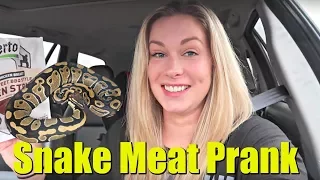 SNAKE MEAT PRANK - Top Wife Vs Husband Pranks