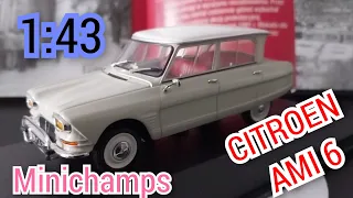 УРОДЕЦ ДЛЯ ДОМОХОЗЯЕК | ОБЗОР МОДЕЛИ 1:43 CITROEN AMI 6 | MINICHAMPS