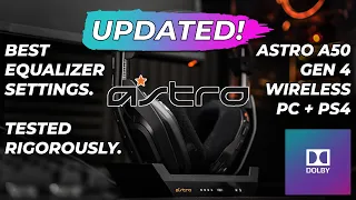 BEST ASTRO A50 EQ SETTINGS 2021! (NEW AND IMPROVED)