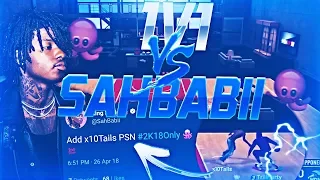 1V1 VS SAHBABII THE RAPPER IN NBA 2K19 • DID I GET EXPOSED?